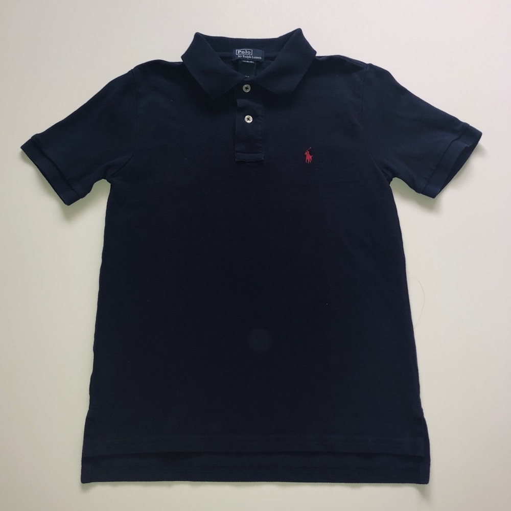 Polo by Ralph Lauren Kids Navy Blue Cotton Polo